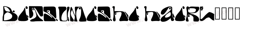 Bitsumishi Hairl字体转换